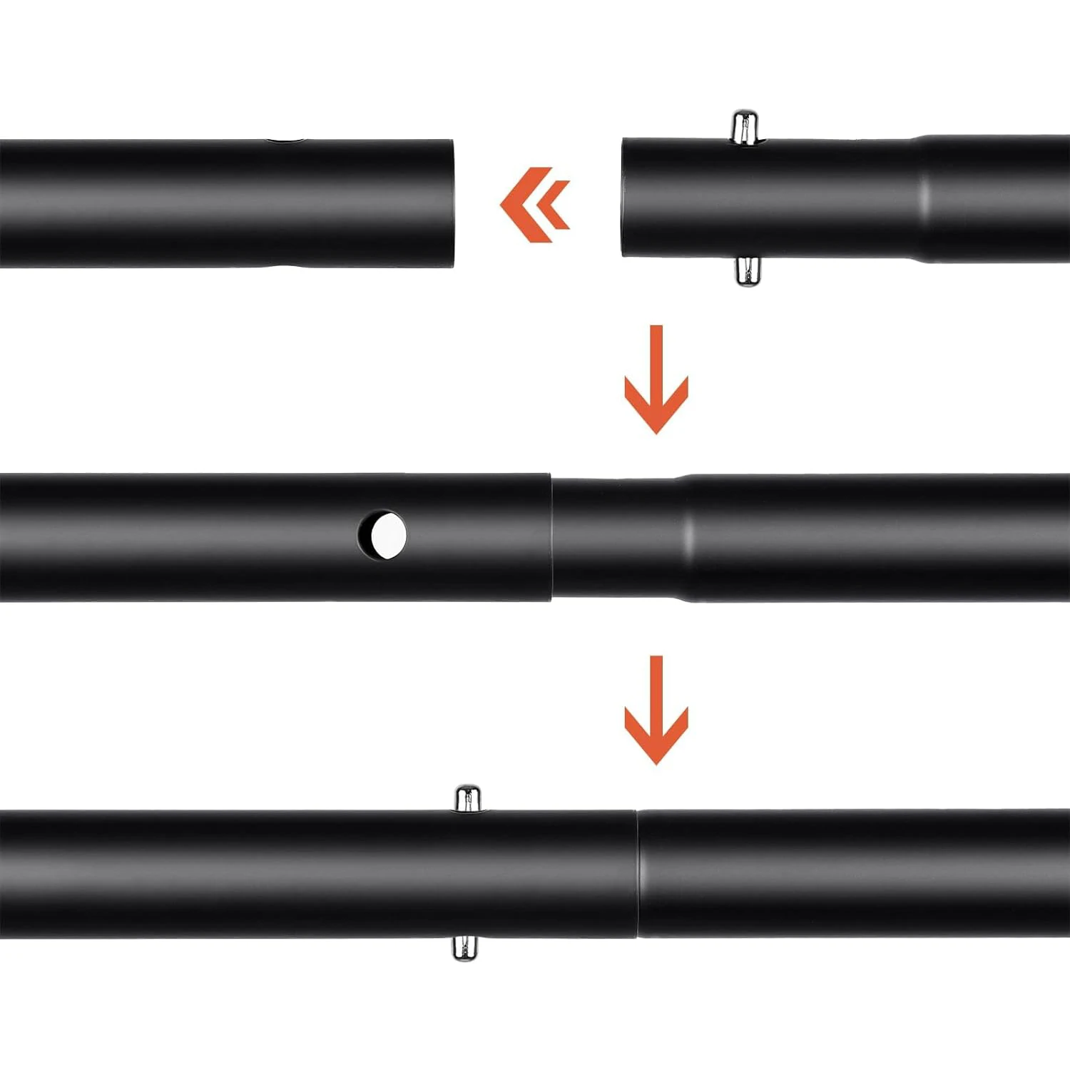 2 x 2 m verstellbarer Hintergrundständer aus Edelstahl, Hintergrundstützsystem mit 6 Clips + 2 Sandsäcken für Fotowändefotografie – Detail 7