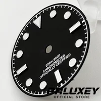 Cadran de montre stérile noir gris BB58, 29mm, visages lumineux adaptés au mouvement NH35 NH36 ETA 2824 2836 Miyota 8215 Mingzhu 3