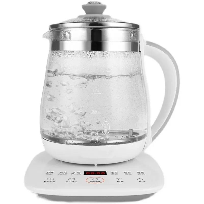 220V 1.5L Glass Electric Kettle Tea Brewer Health Pot Home Teapot Portable