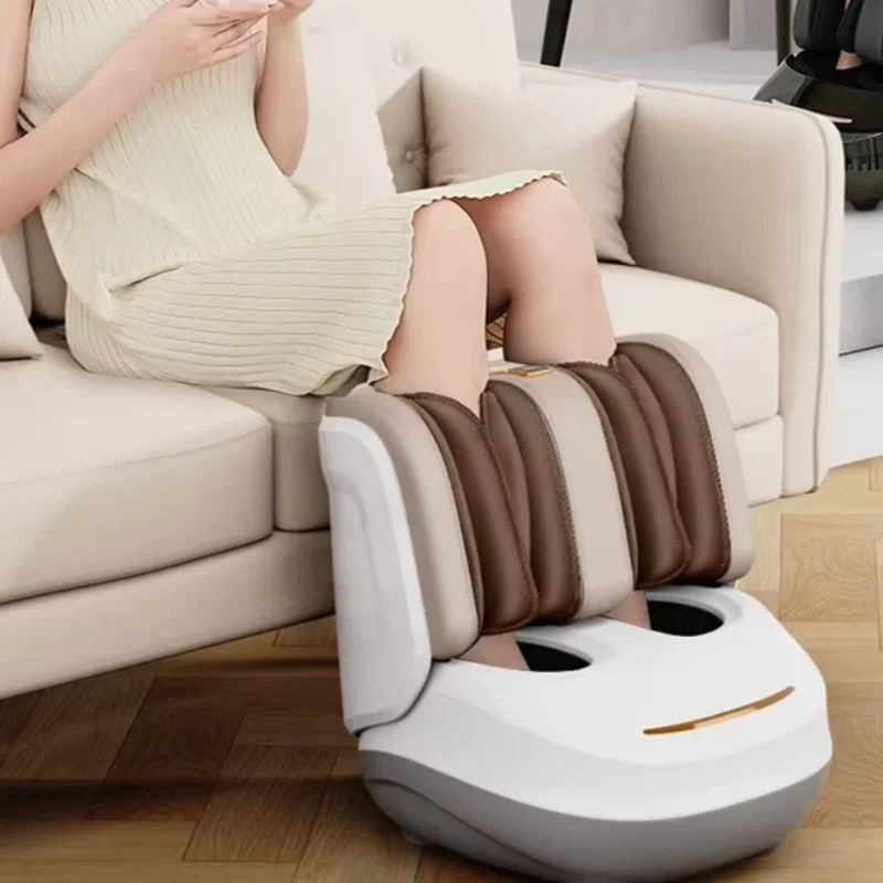 Luxury Electric Hydromassage Cushion Finger Press Leg and Foot Roller Hydromassage Features Foot Massager
