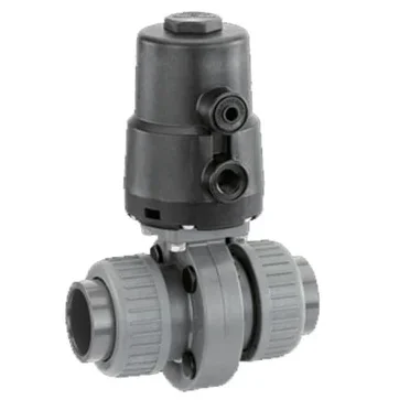 DN25 PN10 410 Pneumatically operated butterfly valve