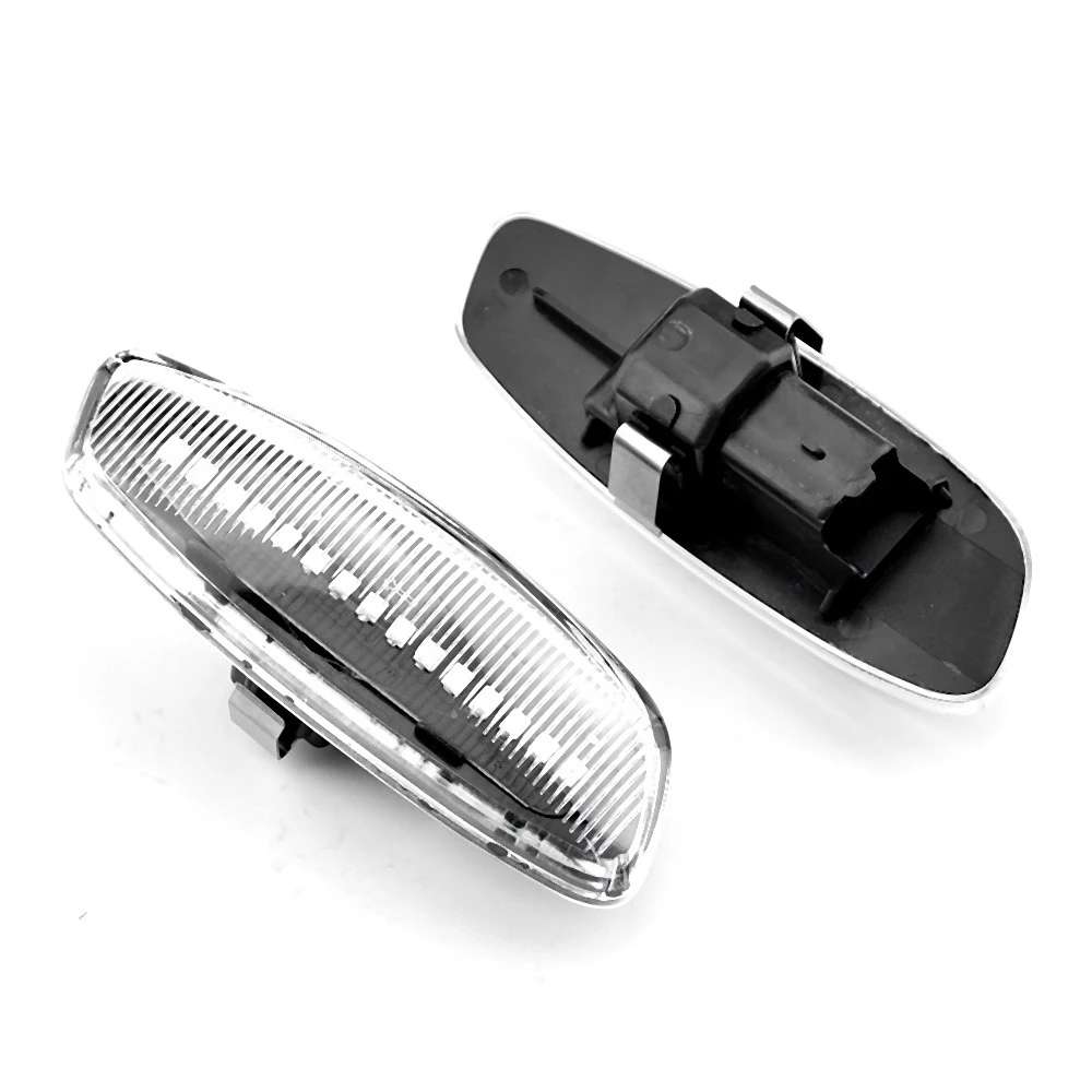 Car LED Dynamic Side Marker Signal Lamp Light Signal Light for Citroen C4 Picasso C3 C5 DS4 Peugeot 308 207 3008 White