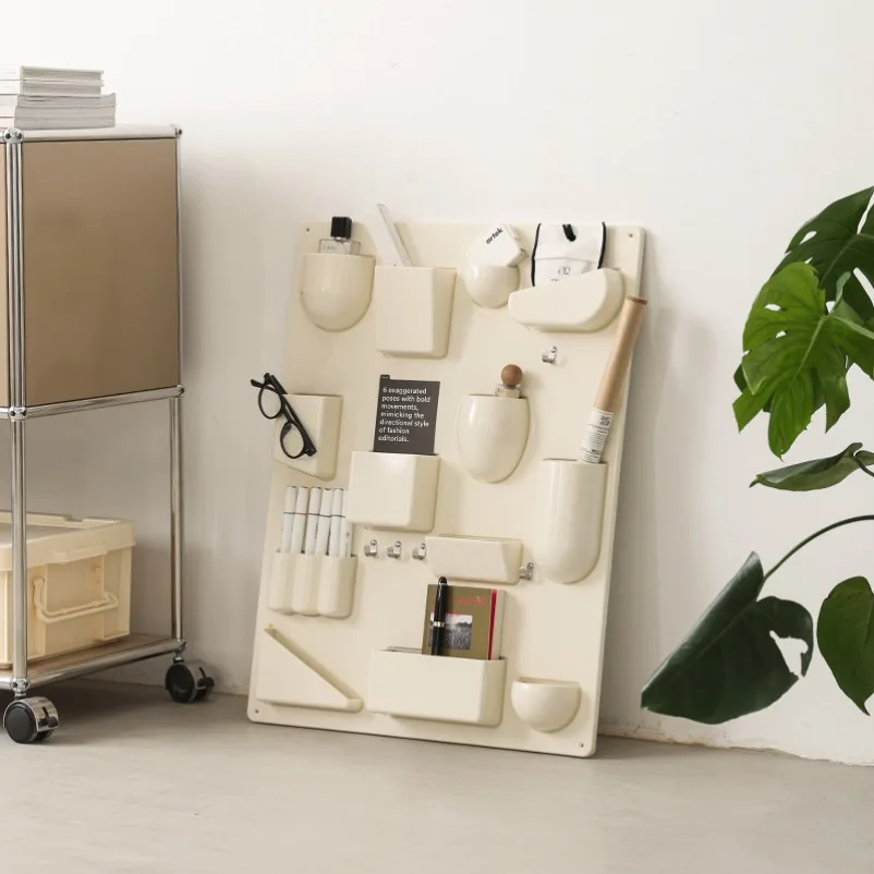 Storage Rack, Desktop Storage Pen, Insert Board, Nordic Door Entrance, Creative Wall Decorative Ledge