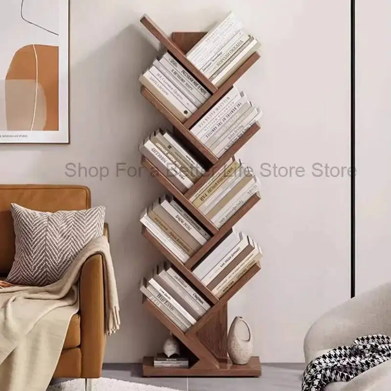

Bookcases Storage Mainstays Display Collect Rack Shelves Bookcases Library Minimalist Estante Para Livros Room Furniture