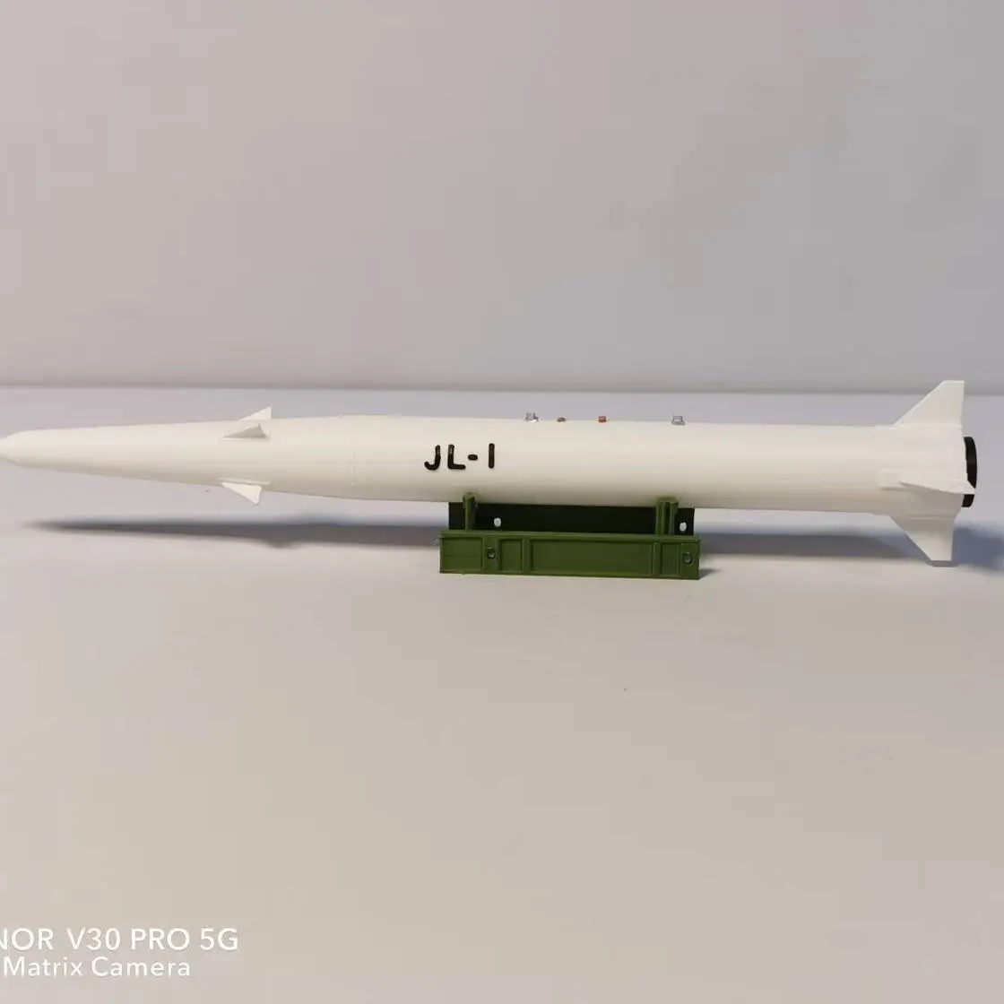 

3D печатная PLA Rocket Force JL-1, модель ядерной ракетки с воздушным запуском, украшение для дисплея, обучающая игрушка, обучающее пособие, коллекционная