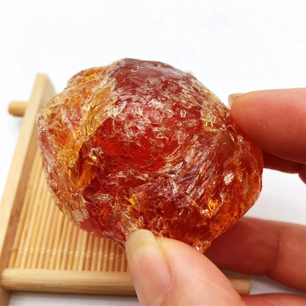 Wholesale  Natural Amber Crystal Raw Stone Aromatherapy Expanded Amber Rough Stone For Healing