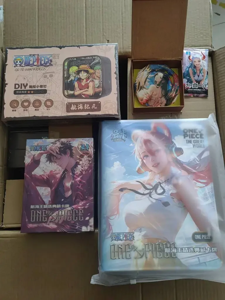 2025 Newest Case Wholesale Yunka 4 One Piece Collection Card Yamato Robin Boa Nami Booster Box Doujin CCG TCG Hobby Gift