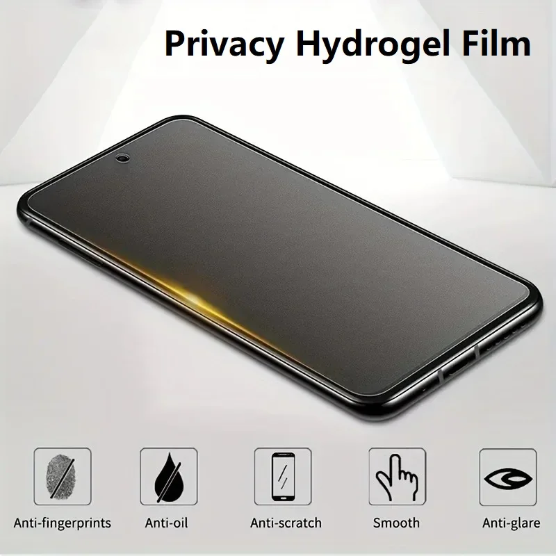 Protectores de pantalla de película de hidrogel de privacidad para Motorola Moto X4 P50 G5s plus G6 PLUS Z PLAY P30 play E4 E5 G6 Z3 PLAY G3 G 2015