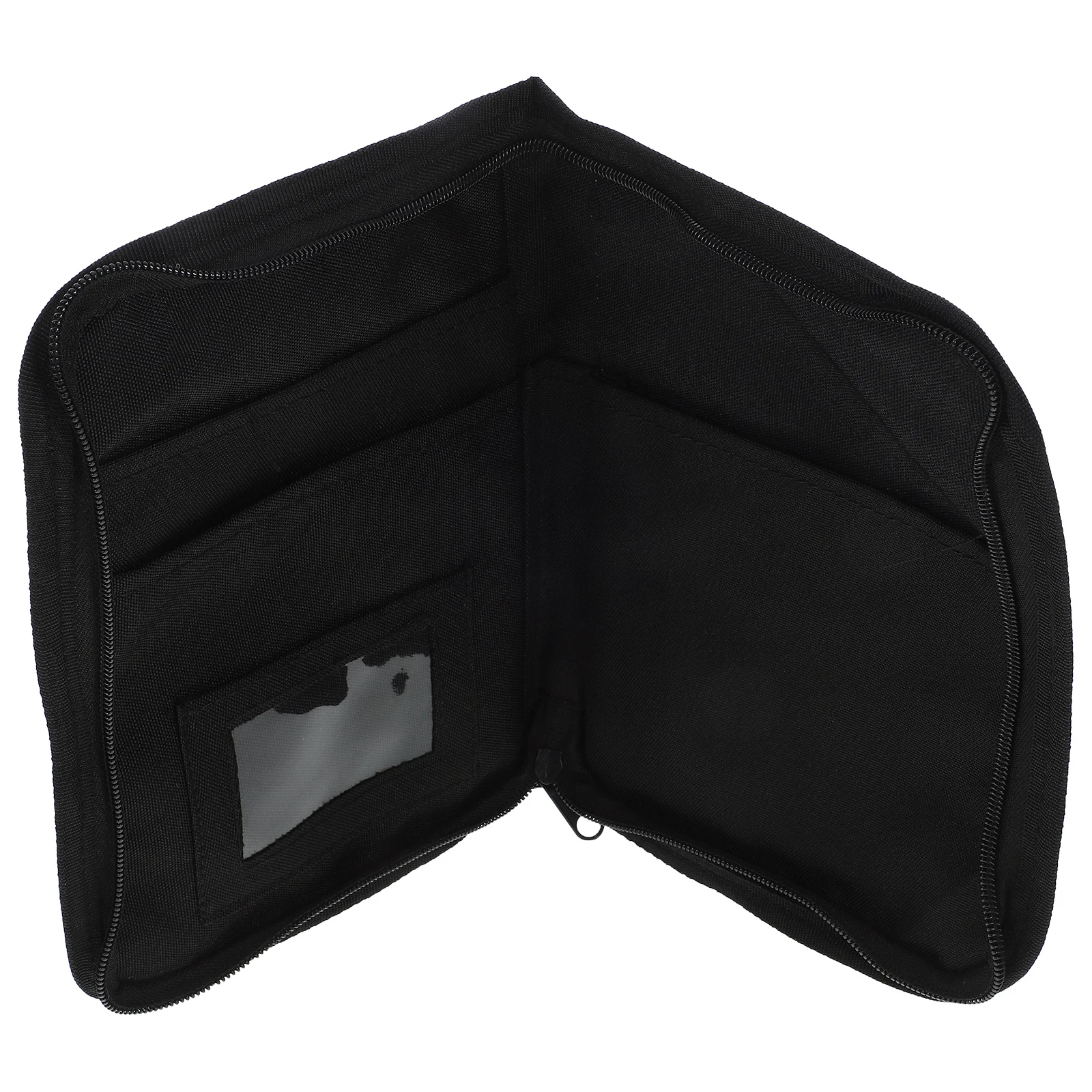 

Document Storage Bag Black Oxford Cloth File Holder Organizer for Car Glove Box Manual Storage Pouch Portable Compact Design Car