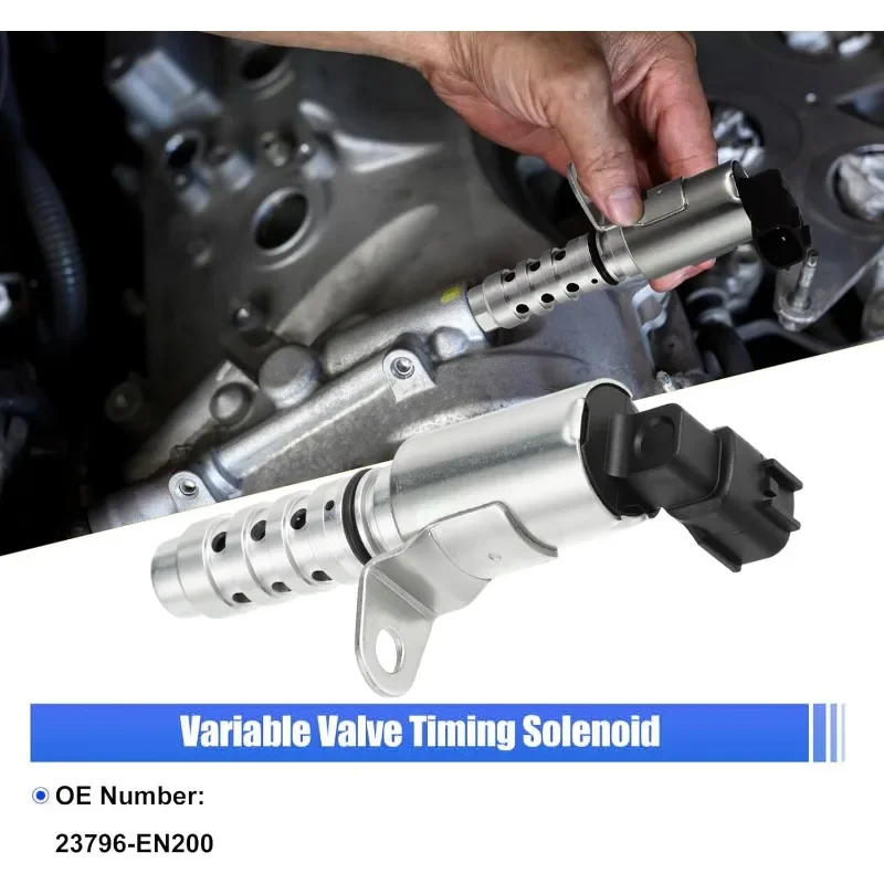 

23796-EN200 VVT Camshaft Control Valve for Nissan Tiida 1.8L Teana Qashqai Juke Versa 1.6L X-Trail T31 Solenoid Valve 23796EN200