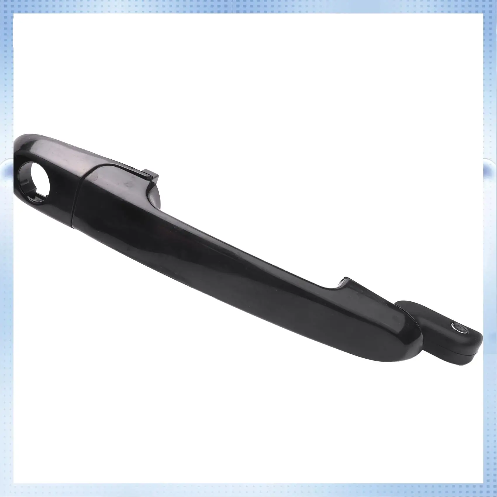 

B07A-4 Pcs Black Car Door Handle Front Rear LH RH Exterior Car Door Handle, For Hyundai Accent Dodge Attitude 2006-2011