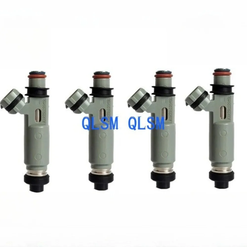 Inyector de combustible de 4 piezas 23250-15040 para Toyota Corolla AE11 4AFE Soluna AL50-