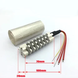 1PCS AC 110V/220V Hot Air Gun Heating Element Heater CoreFor 850 853 852D Rework Gun Welding Station Soldering iron