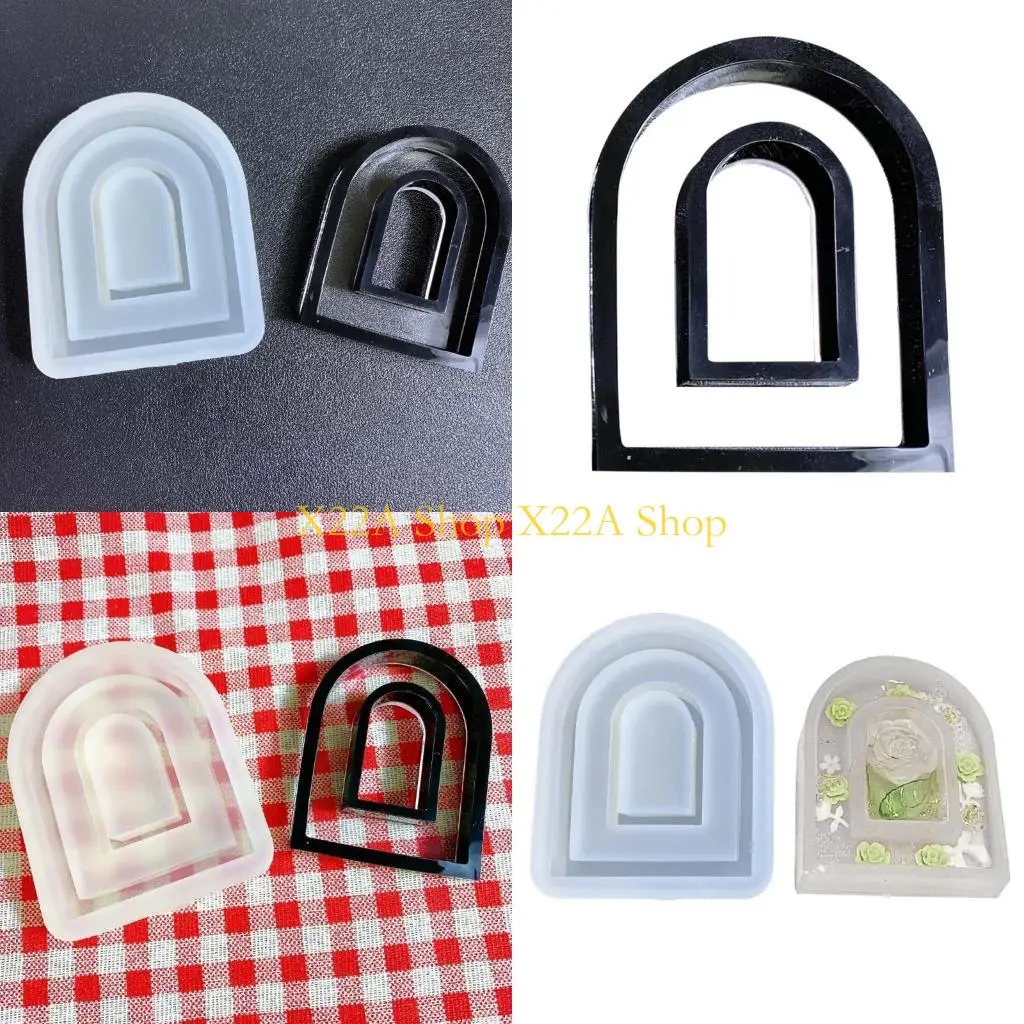

Unique Resin Shaker Mold Silicone Casting Molds Epoxy Mold for Pendant Charms