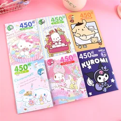 Sanrio Stickers Book Decorative Collage Cinnamoroll Melody Kuromi Hand Made DIY Journal Planner Stickers Gifts