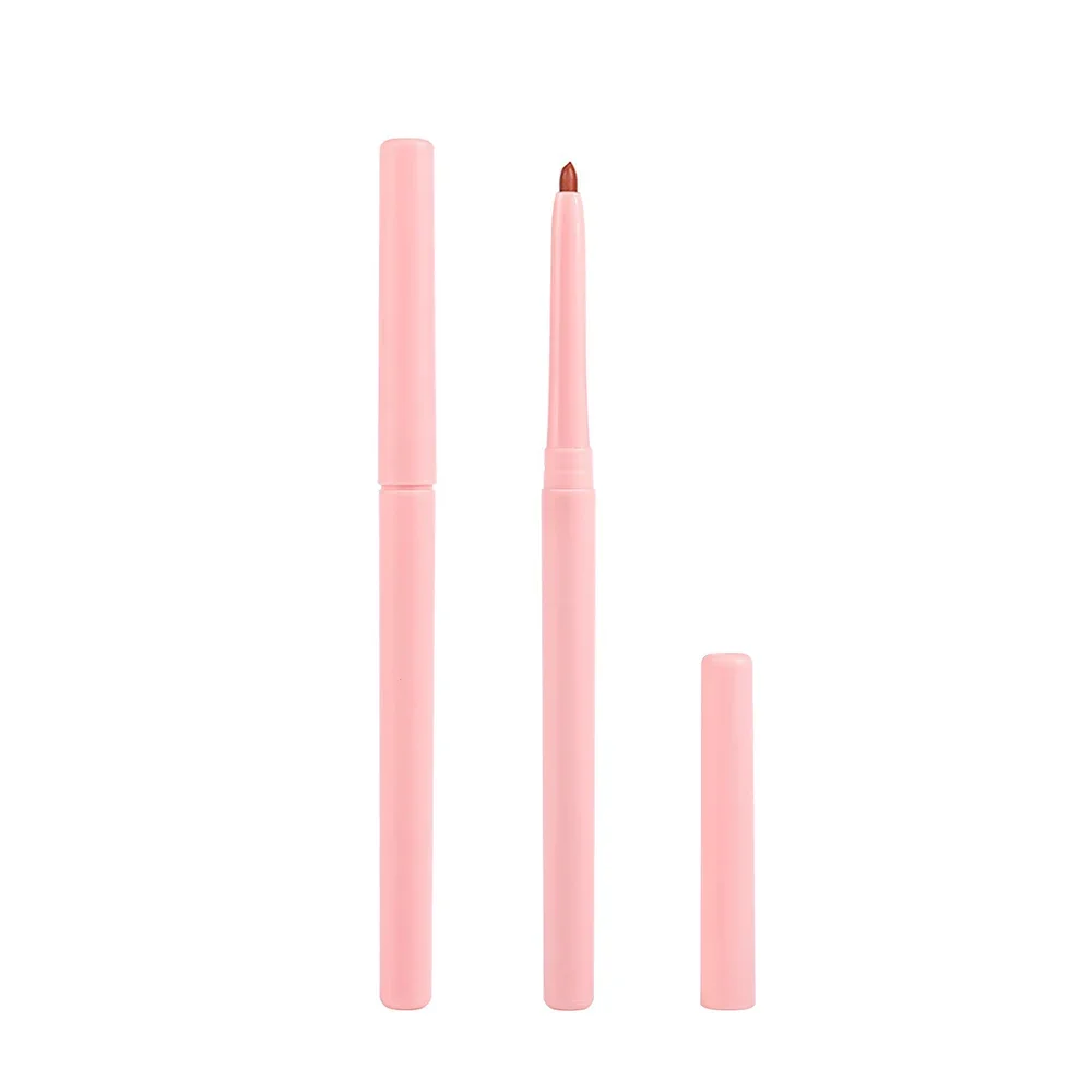 Private Label 15-Color Creamy Lipliner Custom Logo Pigment Long Lasting Non Fading Velvet Matte Durable Makeup Wholesale