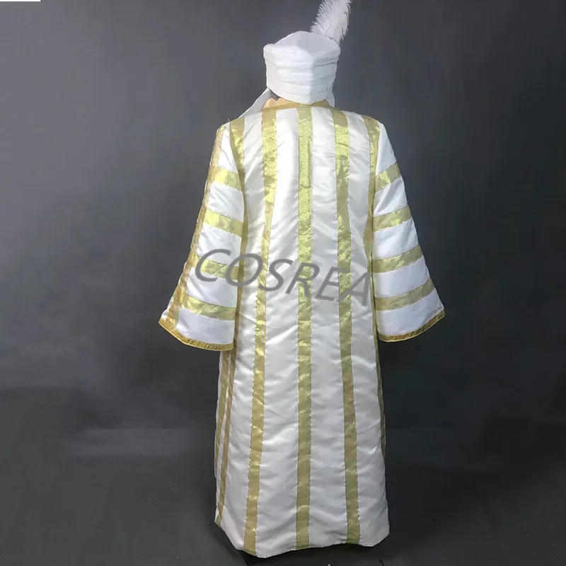 2019 Movie Adult Men Aladdin Costume Coat Pants Hat Full Set Magic Lamp Aladdin Cosplay Costume Halloween Party Outfit Suits