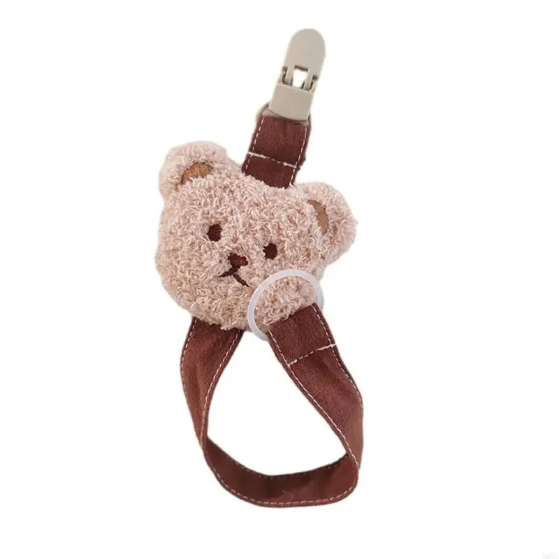 

N84E Dummy Nipple Strap Teether Soother Holder Lanyard Anti-fall Pacifier Chain