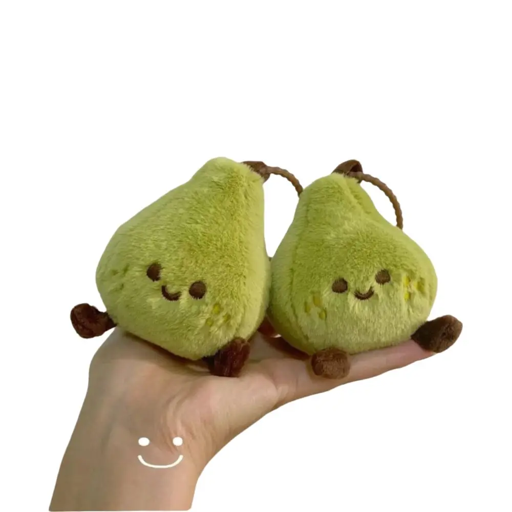 Fashion Pear Keychain Soft Material Handmade Bag Pendant Gift
