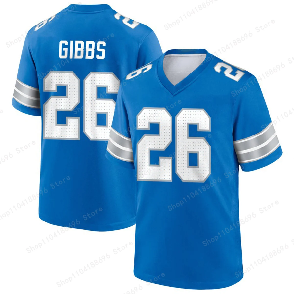 24-25 Summer Pop Team Rugby Jerseys Detroit Lions Jared Gove Detroit Lions Tennis Jerseys T-Shirt Fast Drying Breathable Y2K