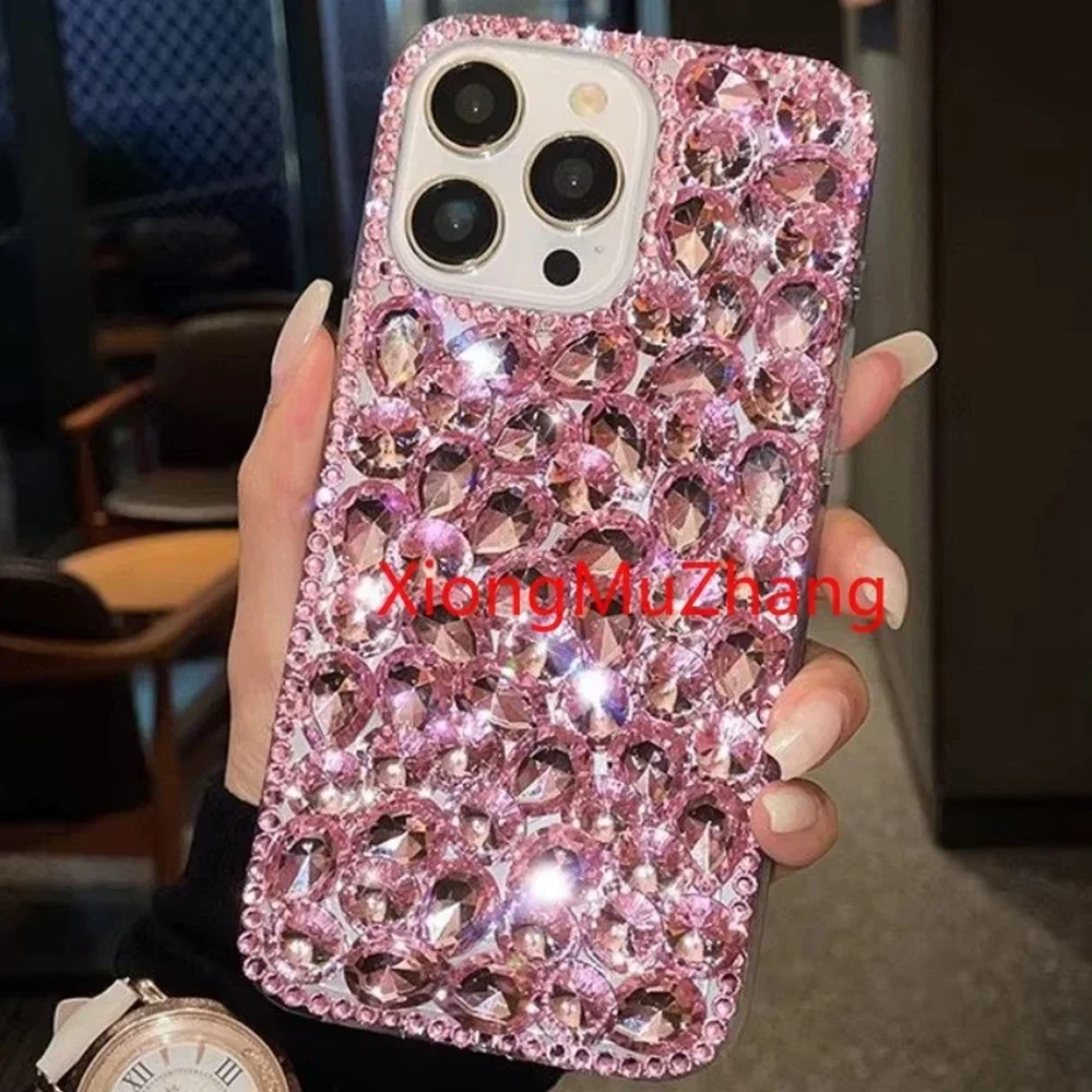 

Luxury Bling Fashion Rhinestone Custom Glitter Case for Samsung A16 A15 A14 A13 A12 A11 A10 A20 A30 A50 A60 A70 A31 A51 A71 A91