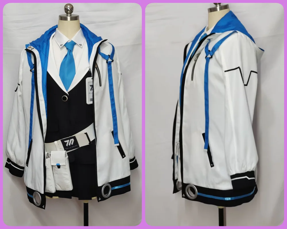 Cos-hoho anime blau archiv hayase yuuka spiel anzug süß schöne uniform cosplay kostüm halloween party rollenspiel outfit frauen