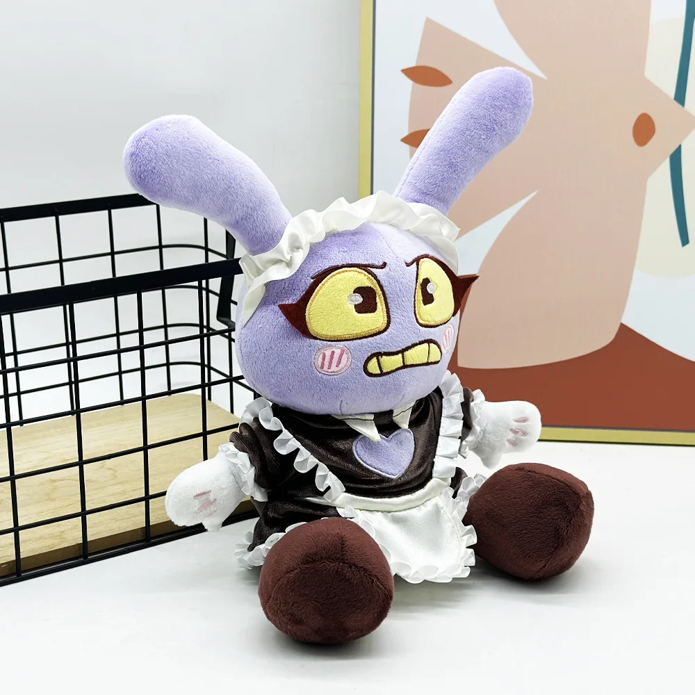 CIRCUS Cartoon Rabbit Plush Toy 23-25cm Cute Maid Stuffed Animal Doll Soft Plushie Anime Peripherals For Kids Birthday Gift