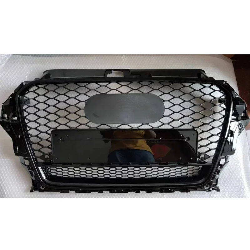 

Racing Grills Front Hood Grille Car Front Bumper Grill Center Grille for RS3 Grill for A3/S3 8V 2014-2016 for Quattro Style