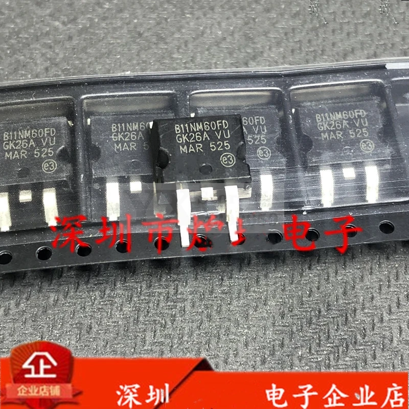 (5-20PCS) STB11NM60FD  B11NM60FD   600V 11A