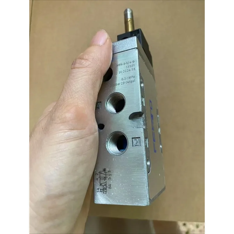MFH Series Two-position Five-way Solenoid Valve 1/4 1/8 Thread Pneumatic Directional Valve