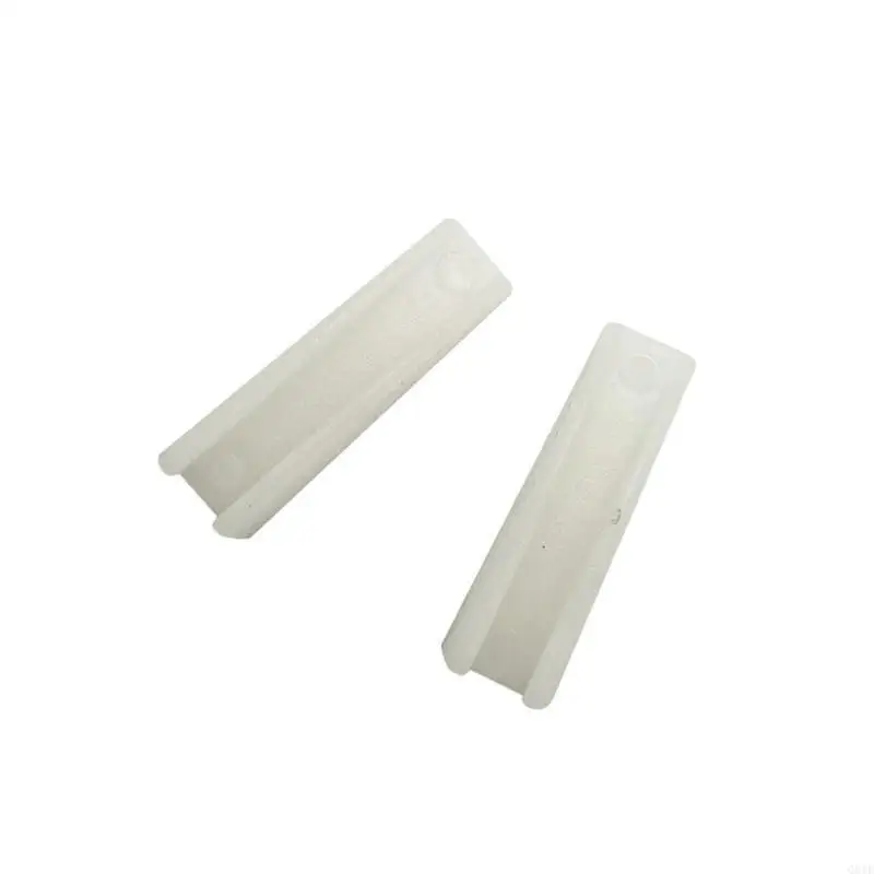 แพ็คของ 2 ขากรรไกรพลาสติกที่แข็งแรงจริงสำหรับคีมจมูกแบนอุปกรณ์เสริมแบบพกพาสำหรับโครงการเครื่องประดับและการซ่อมแซม