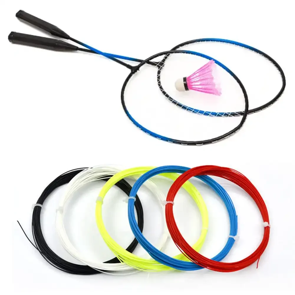 Multicolor Badminton Racket String Dia.0.7mm Length 10M Badminton Racquet Wire BG65 BG65Ti Sport Supplies Racquet Stringing