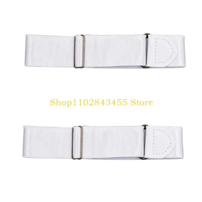 49MC Elastic Shirt Sleeve Stays Shirt Armband Sleeve Holder for Women Male Adjust Shirt Arm Garters Shirt Sleeve Band
