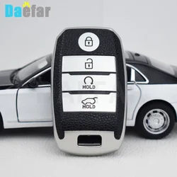 4 Buttons TPU Leather Car Remote Smart Key Case Cover for KIA Rio Rio5 Sportage Ceed Cerato K3 KX3 K4 K5 Sorento Optima Picanto
