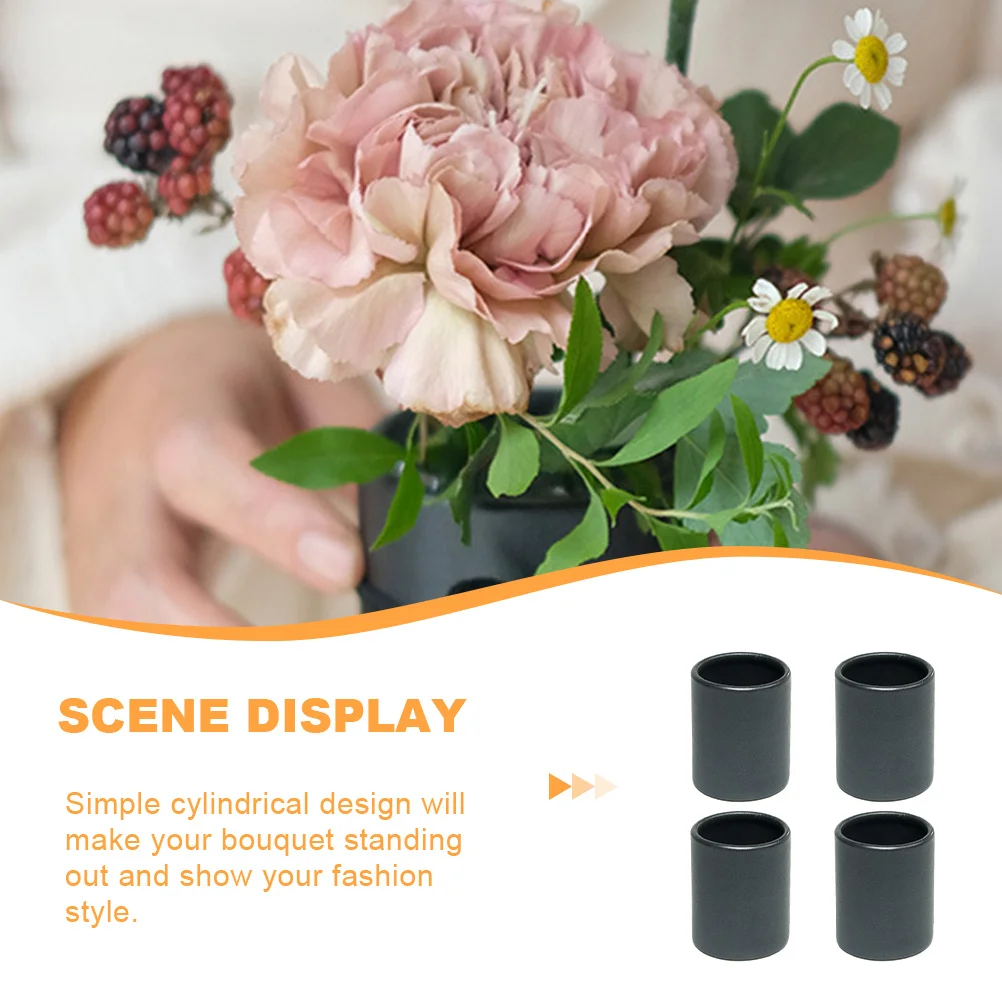 

4Pcs Round Bouquet Cardboard Boxes Essential for Florists Creative Floral Designs Home Malls Special Events Mini Cardboard Box