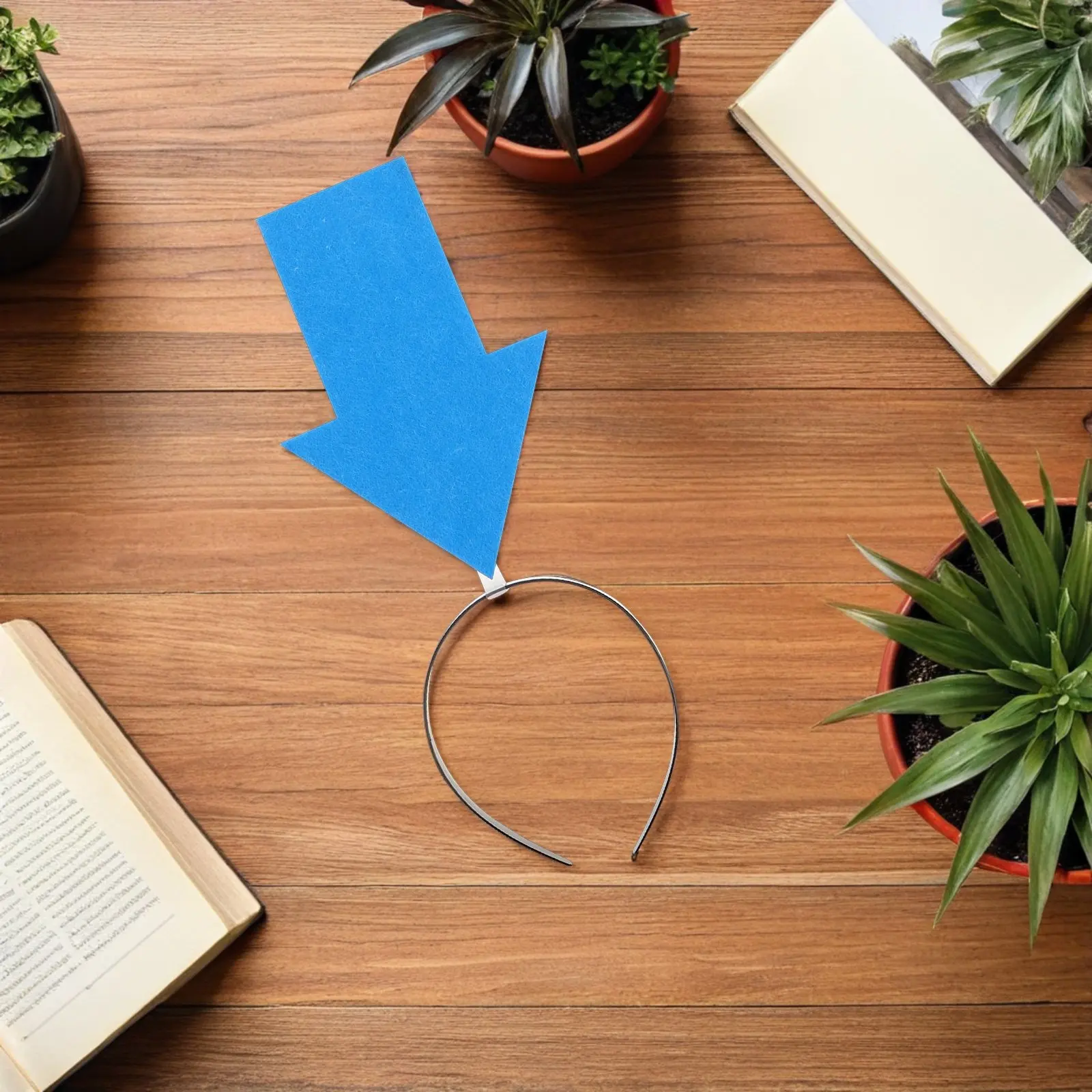 

4Pcs Funny Arrow Headbands Lightweight Novelty Party Hair Hoops for Festivals Halloween Birthday Photo Props Party Headbands