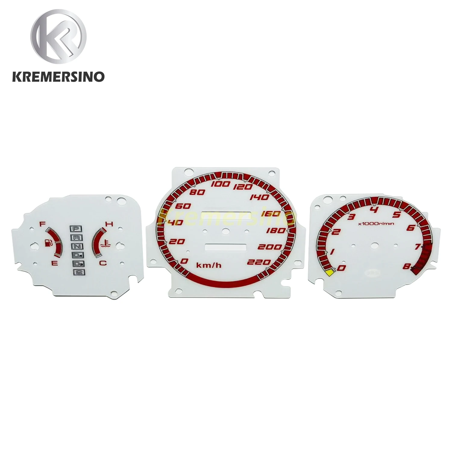 Instrument Cluster Overlay Dashboard Trim Sticker Decal for Honda Civic EK3 1995-2000 Interior Retrofit Accessory