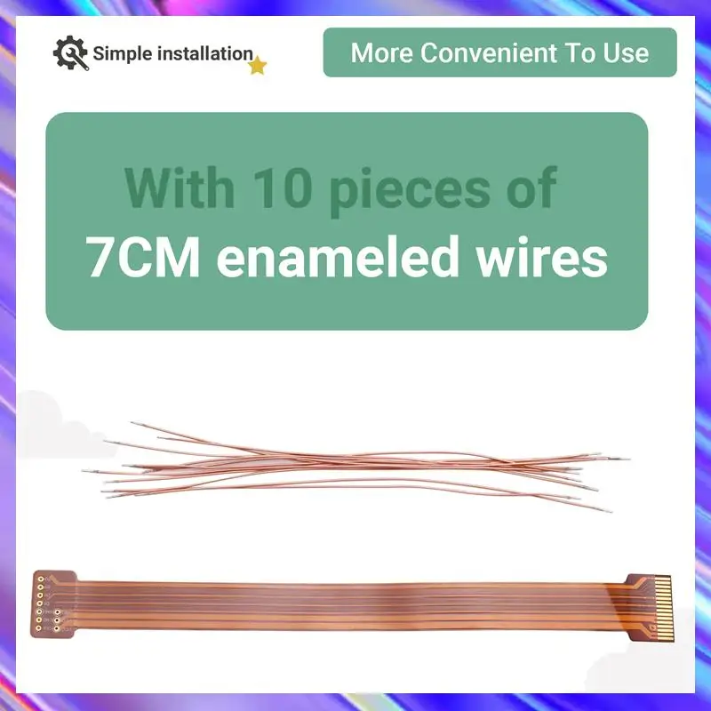

For EMMC In-Circuit Programming Programmer Adapter Board& New For EMMC ISP Connection Cable- Only Works T76