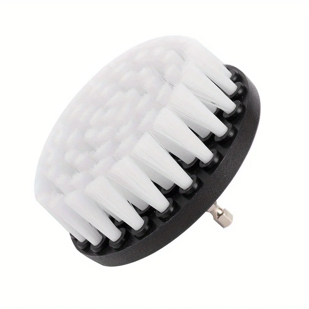 1Pc 4 Inch Electric Drill Brush Power Scrubber Soft Brush Kitchen Bathroom Carpet Ceramic Tile Polishing Cleaning Disc Brush