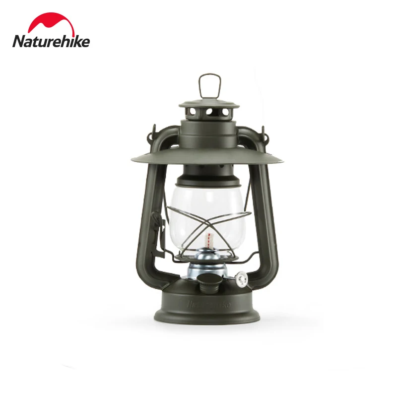 Naturehike New Camping Kerosene Lamp Portable Outdoor Picnic Atmosphere Lamp Ultralight Camping Lighting Long Life Hanging Lamp