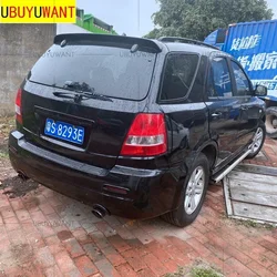 For Kia Sorento 2001 2002 2003 2004 2005 2006 Glossy Black Rear Trunk Lid Car Roof Spoiler Wings Car Tuning Accessories Part