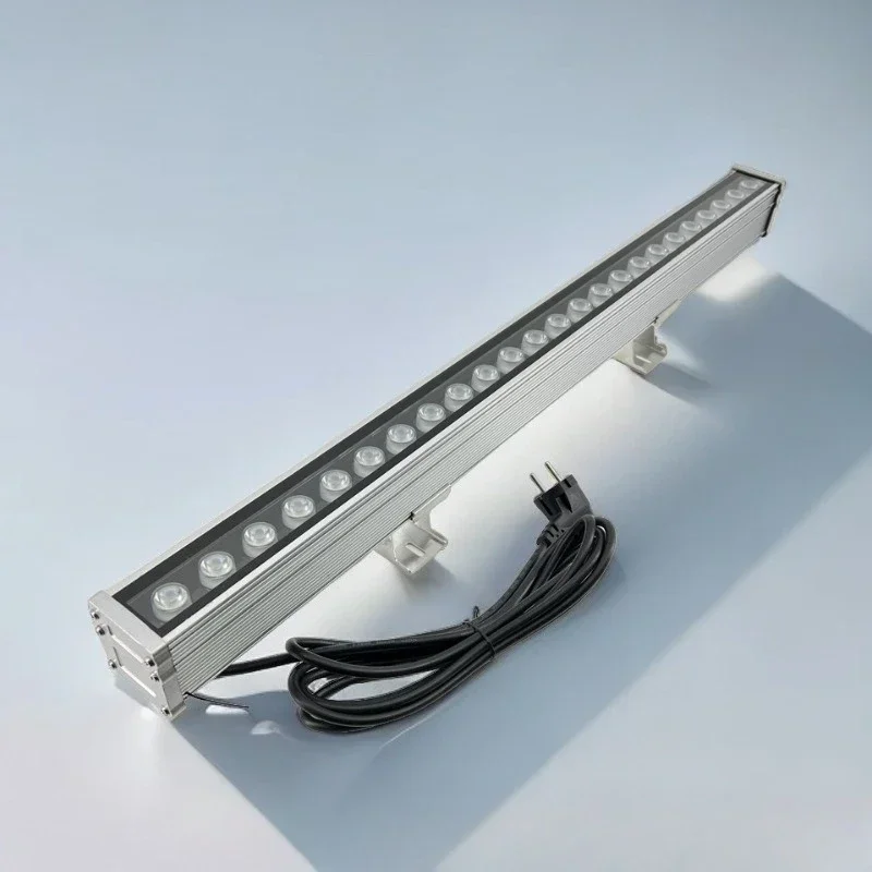 Full color wireless remote control outdoor waterproof high pressure wall washer building lighting engineering line ambient light