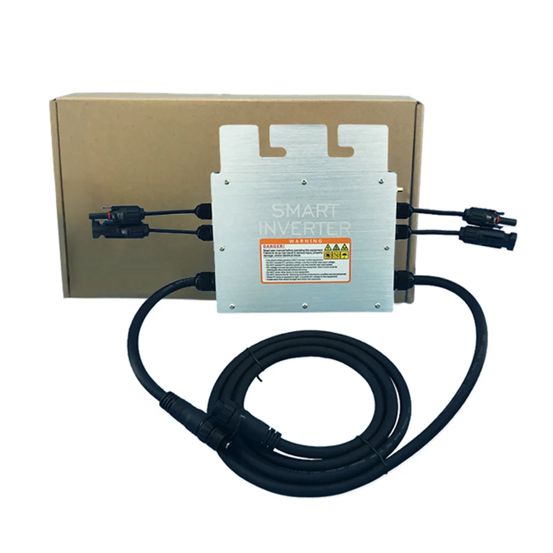 Imagem -06 - Grid Tie Micro Inversor Inteligente App Mppt Ip65 Onda Senoidal Pura à Prova Impermeável Água para Casa Solar Sistema Fotovoltaico Dc20v60v 110v 220v ac 600w 700w