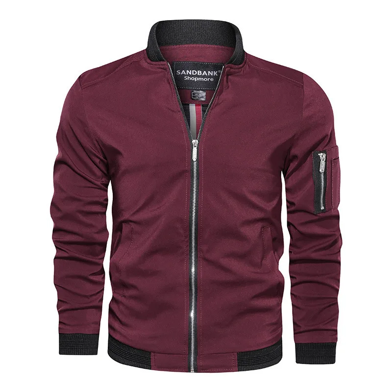 

Air Force One Flight Suit Casual Baseball Jacket Slim Fit Thin Empty Jacket Spring And Autumn Men