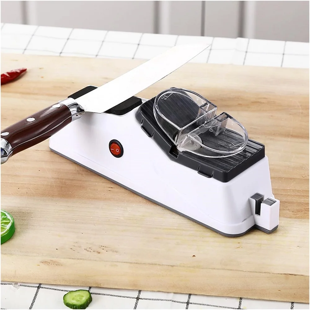 Automatic Knife Sharpener USB Rechargable Electric Knife Sharpener Professional Fast Sharpening Tool For Kitchen Knives Tool