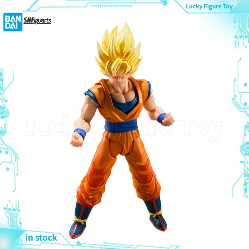 

【Original】BANDAI SHF DRAGON BALL Z Super Saiyan Son Gokuu THE GAMES BEGIN Action Figure Model Toy