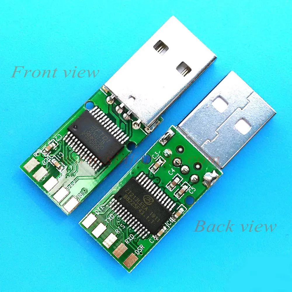 FTDI USB RS232 Converter Board FT232R USB-RS232-PCB for SBC ATX IPC Config Console Cable DIY Kits