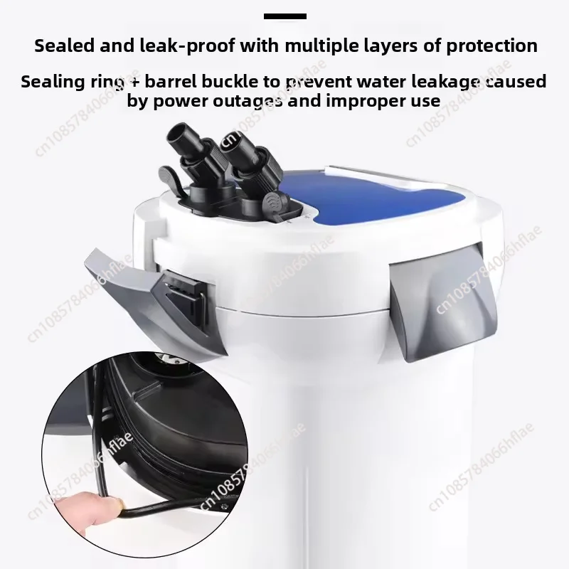 HW-3000 Environmentally Friendly Plastic Aquarium External Filter 5L Fish Tank Equipment with Ultraviolet Light AAA