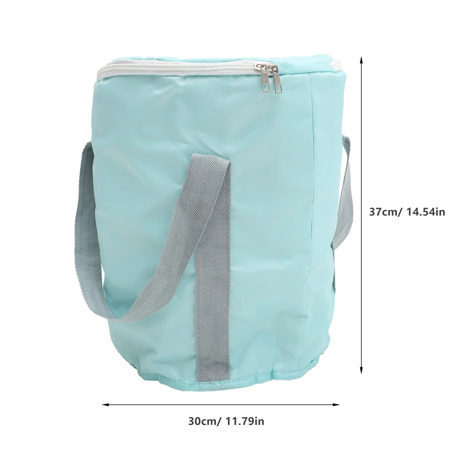 Foldable Peva Foot Soak Tub Portable Water Bucket Carry Handle Ideal for Camping Travel Outdoor Foot Bath Spa Basin