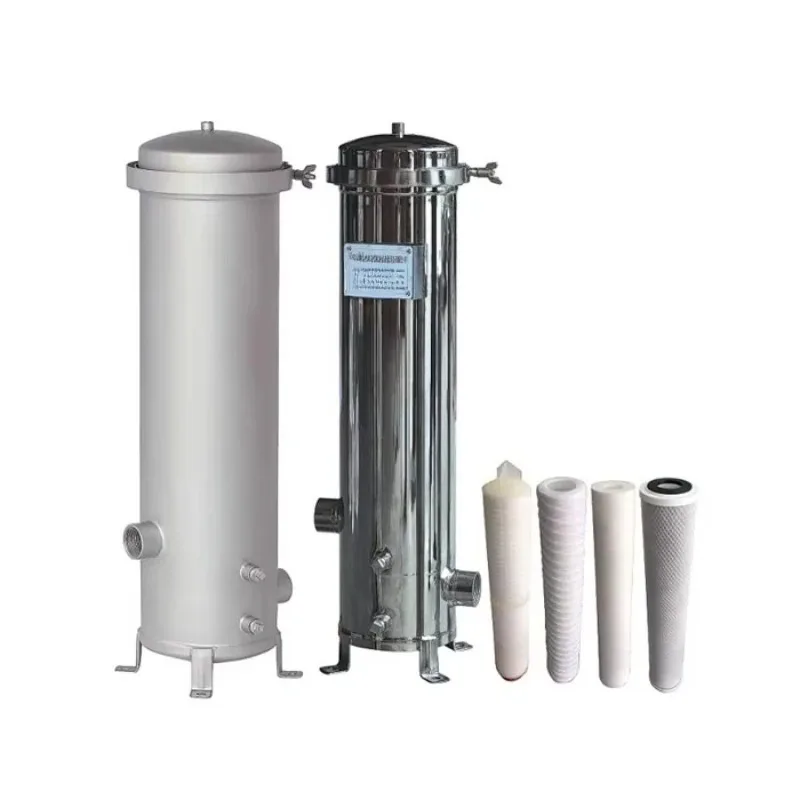 

Корпус многоцилиндрового фильтра из нержавеющей стали 40 дюймов, марки 304/316, для водяных фильтров